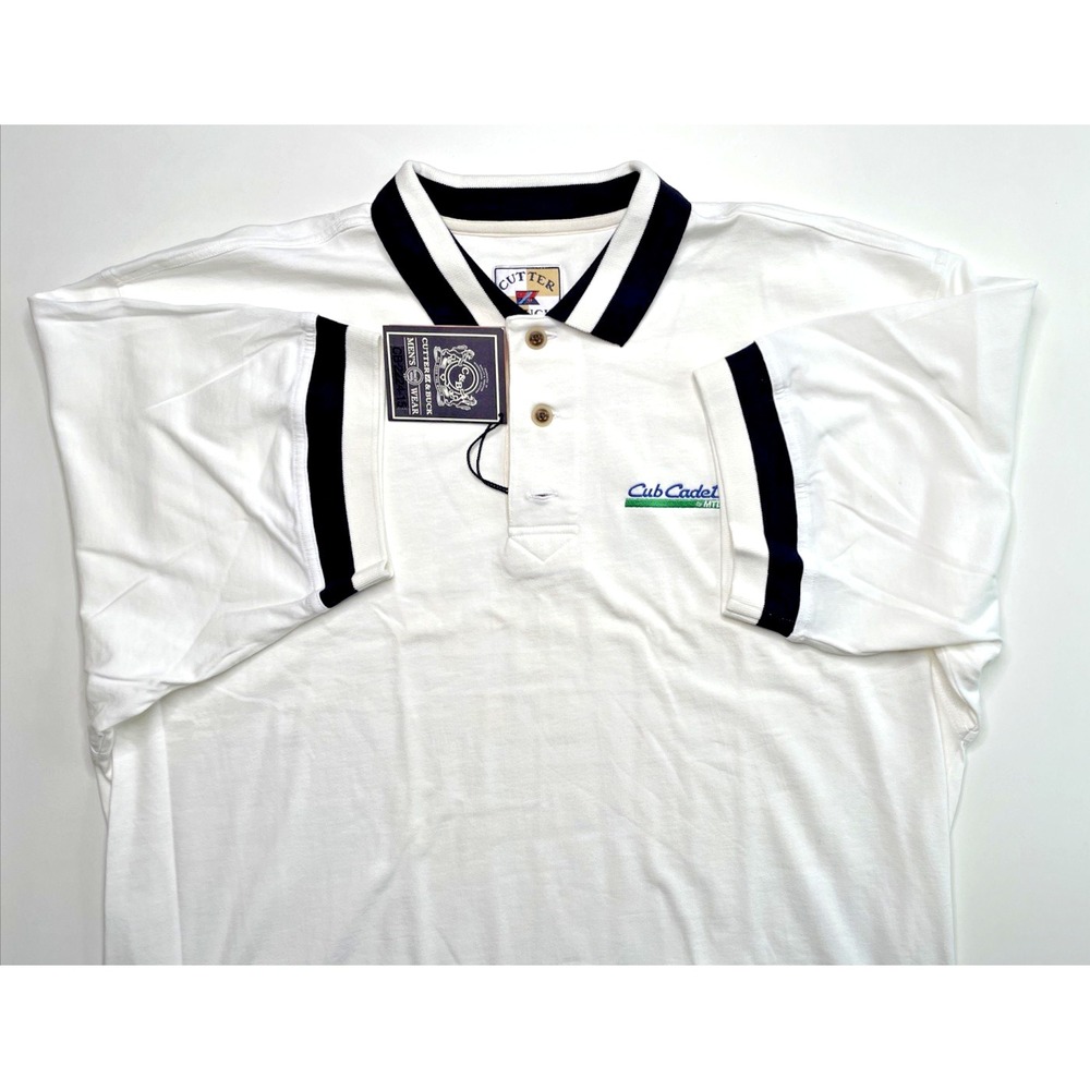 Cub Cadet by MTD Cutter & Buck Men's Golf Polo Shirt 2XL Embroidered New w/ Tags